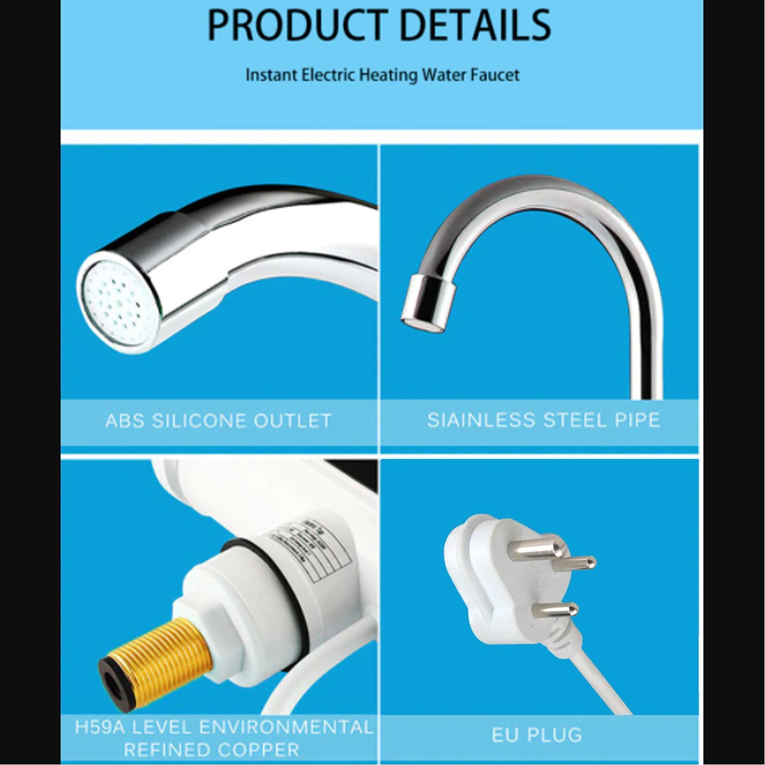 Durable stainless steel faucet with digital features. Durable stainless steel faucet with digital features.